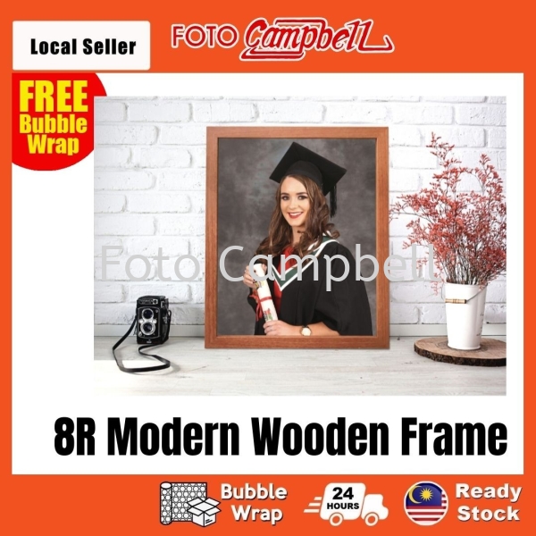 4R 5R 6R 8R Photo Frame Wooden Design(Ready Stock) Frame Selangor, Malaysia, Kuala Lumpur (KL), Shah Alam, Klang Supplier, Suppliers, Supply, Supplies | Foto Campbell