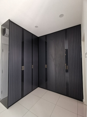 Bedroom Wardrobe & Dresser Design- Interior Design Ideas-Renovation-Residential-Taman Sutera Utama, Johor Bahru (JB)