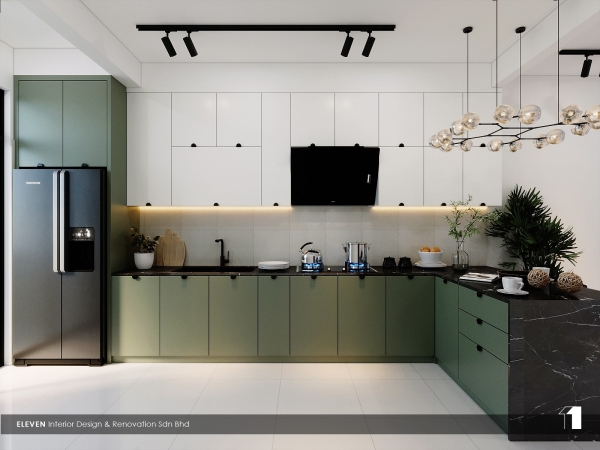  Wet Kitchen Design Kitchen Design Johor Bahru, JB, Kulai, Johor. Service, Design, Renovation | Eleven Interior Design & Renovation Sdn Bhd