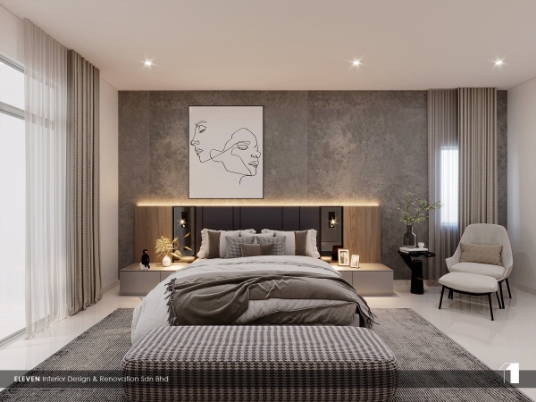  Master Bedroom Design Bedroom Design Johor Bahru, JB, Kulai, Johor. Service, Design, Renovation | Eleven Interior Design & Renovation Sdn Bhd