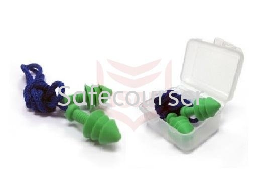 EP - 01 Corded Reusable Earplug With Casing