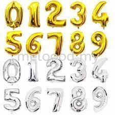 32inch / 40inch (LETTER A - P) Gold Color Foil Alphabet Letter Balloon