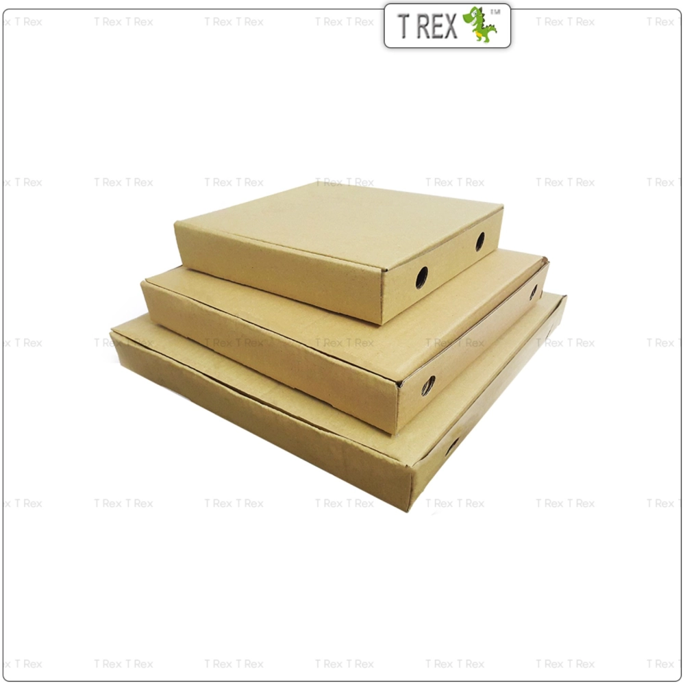 50pcs Disposable Brown Pizza Box