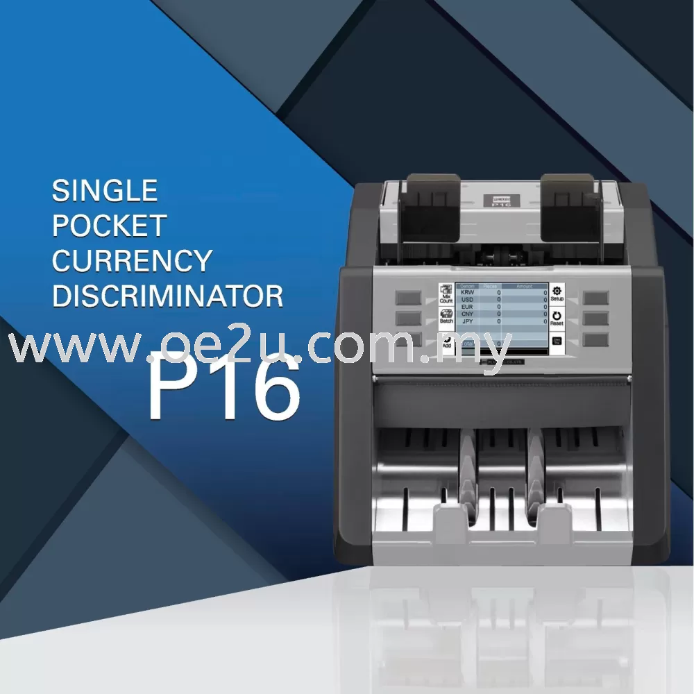 PLUS P16 Banknote Counter (Single Pocket)