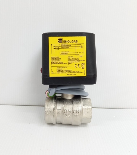 Enolgas Bonomi Electrical Actuated Ball Valve