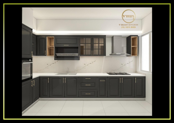MAHSURI SQUARE ,BAYAN LEPAS CLASSIC KITCHEN CABINET KITCHEN CABINET  Penang, Malaysia, Butterworth Supplier, Suppliers, Supply, Supplies | V SMART KITCHEN (M) SDN BHD