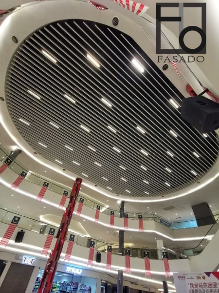 Summit USJ Aluminium Baffle Ceiling / Box Ceiling Selangor, Malaysia, Kuala Lumpur (KL) Supplier, Suppliers, Supply, Supplies | FASADO SDN BHD