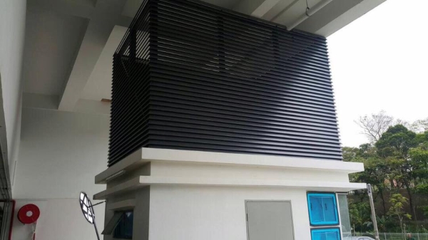 Setapak Condominium Aluminium Sun Louvers / Z Louvers / S Louvers Selangor, Malaysia, Kuala Lumpur (KL) Supplier, Suppliers, Supply, Supplies | FASADO SDN BHD