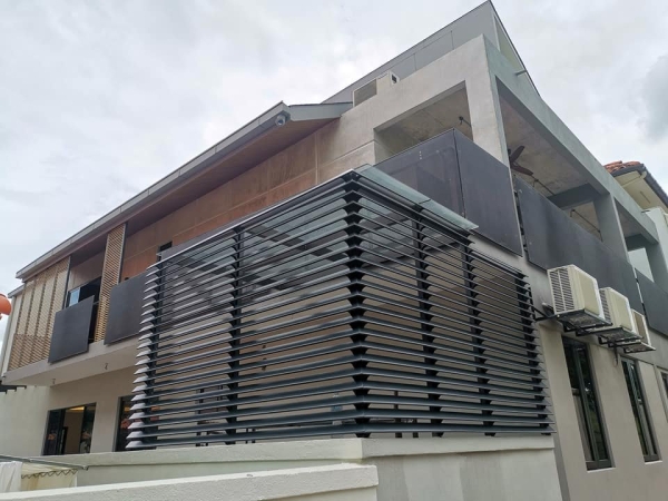 Puchong Bungalow Aluminium Sun Louvers / Z Louvers / S Louvers Selangor, Malaysia, Kuala Lumpur (KL) Supplier, Suppliers, Supply, Supplies | FASADO SDN BHD