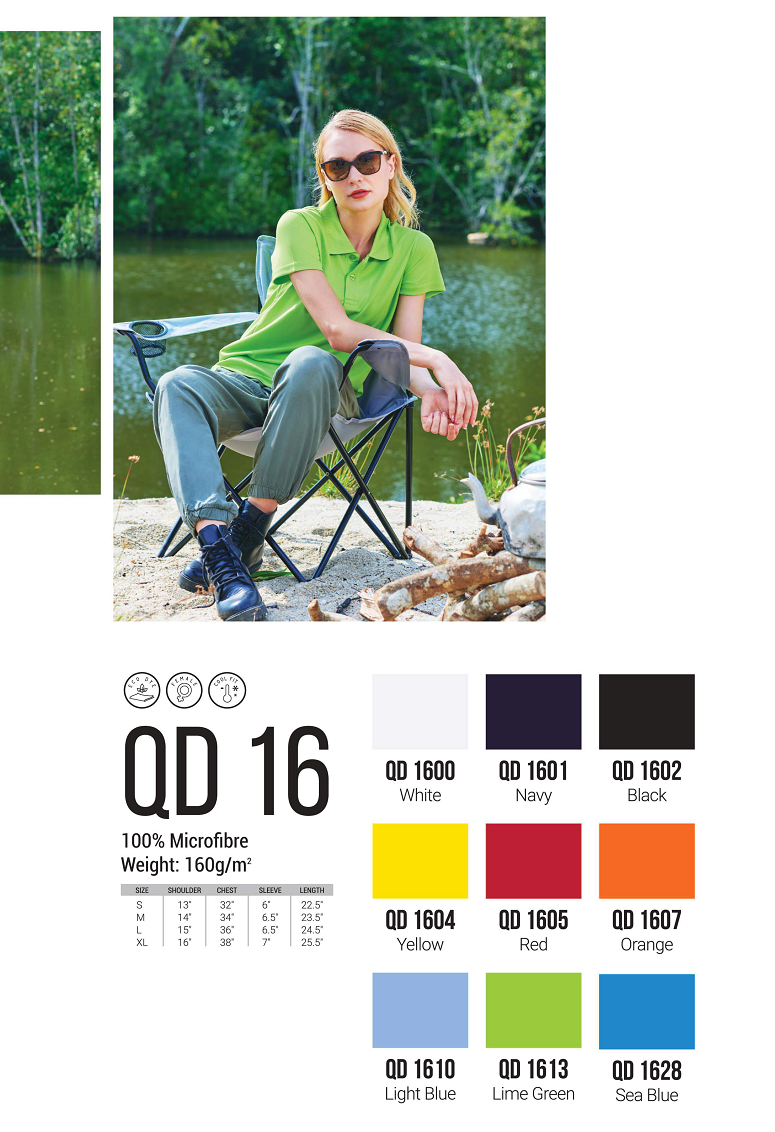 Female Polo T-shirt (Microfiber) OREN SPORT