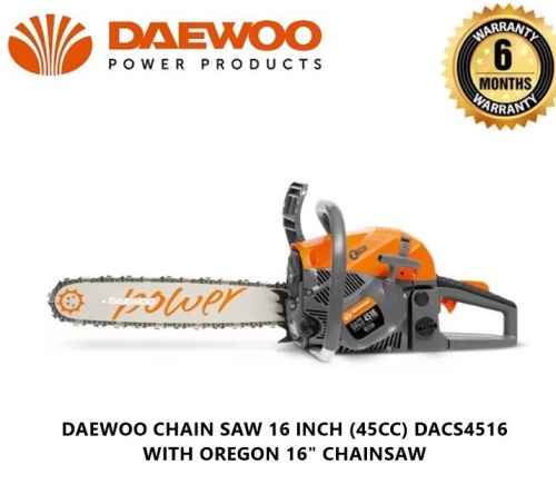 daewoo chain saw 45cc DCS4516T