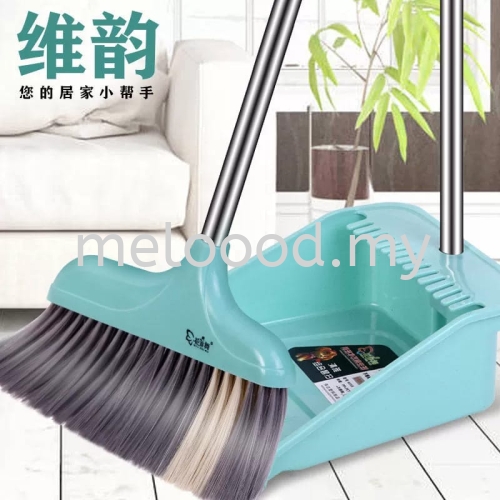 Floor Soft Hair Broom Dustpan Set Outdoor Broom Set Dustpan Sweeping Tools 扫把