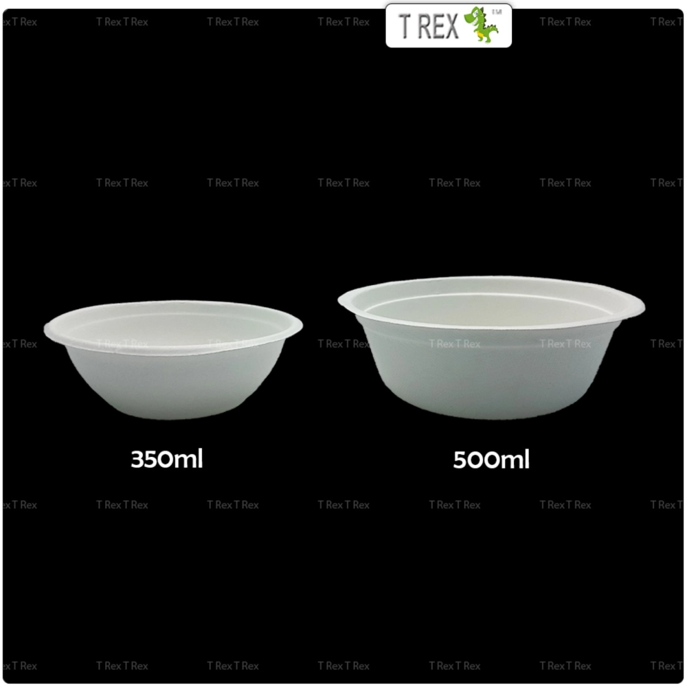 50pcs Disposable Biodegradable Bowl