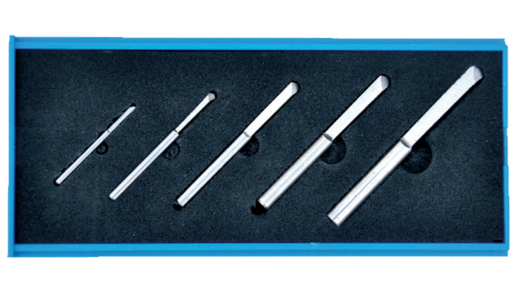 TMDR83 5Pc Metric Solid Carbide Tap Extractor Set - 2-6mm