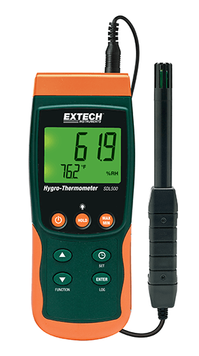 extech sdl500 : hygro-thermometer/datalogger