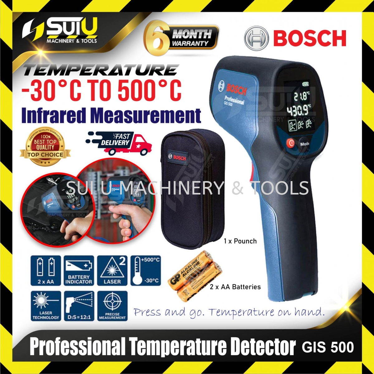 Bosch GIS 500 Temperature Detector 0601083480