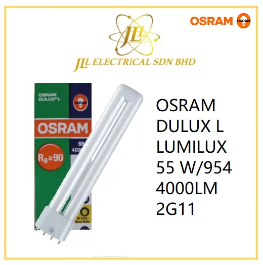 OSRAM DULUX L LUMILUX 55 W/954 4000LM 2G11 Kuala Lumpur (KL), Selangor,  Malaysia Supplier, Supply, Supplies, Distributor | JLL Electrical Sdn Bhd