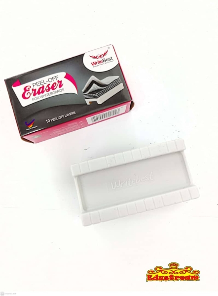 WRITEBEST 10 PEEL-OFF ERASER WHITEBOARD SMALL Eraser Writing & Correction Stationery & Craft Johor Bahru (JB), Malaysia Supplier, Suppliers, Supply, Supplies | Edustream Sdn Bhd