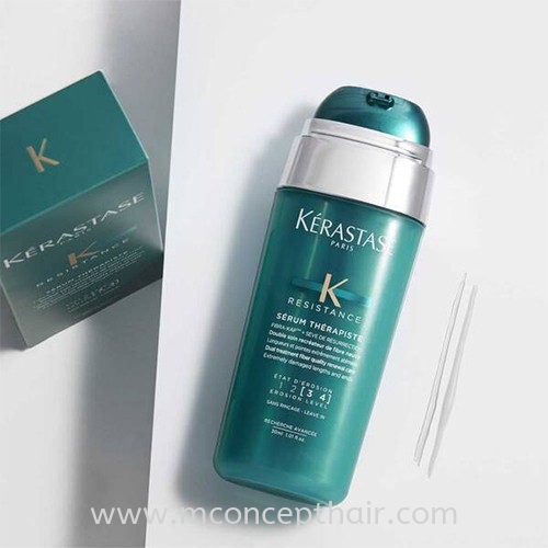 Resistance Therapiste Serum for Damaged Hair 30ml Kerastase Resistance - Strengthening and length boosting for weakened hair in need of strength and resilience Krastase - Discover the miracle of luxury haircare Melaka, Mahkota Parade, Johor Bahru (JB), Bandar Hilir, Mount Austin, Kota Syah Bandar, Malaysia Service, Expert | M HAIR STUDIO (M) SDN. BHD.