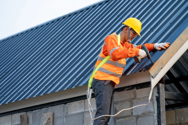 Metal Roof Covering System For Factories And Housing Projects