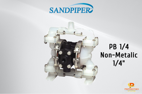 Sandpiper Diaphragm Pump PB 1/4 Non-Metallic 1/4" Sandpiper Diaphragm Pump Diaphragm Pump Johor, Malaysia, Kluang Supplier, Suppliers, Supply, Supplies | Prominentdex Enterprise