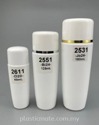 60-180ml Bottle for Toner : 2611 & 2551 & 2531