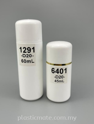 40-60ml Bottle for Toner : 1291 & 6401