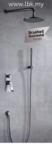 Gunmetal shower series