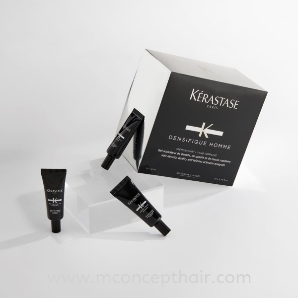 Densifique Homme Scalp Treatment Ampoules 6ml x 30 Kerastase Densifique - thickens and fortifies thinning hair, leaving it fuller Krastase - Discover the miracle of luxury haircare Melaka, Mahkota Parade, Johor Bahru (JB), Bandar Hilir, Mount Austin, Kota Syah Bandar, Malaysia Service, Expert | M HAIR STUDIO (M) SDN. BHD.