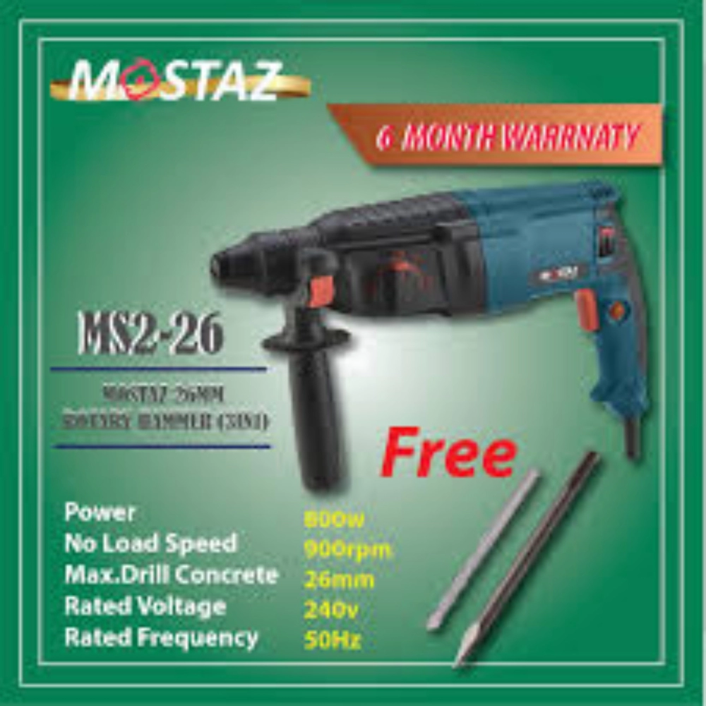 MOSTAZ ROTARY HAMMER 800W