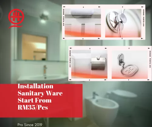 4 Examples Of Installation Sanitary Ware In Selangor. Call Now