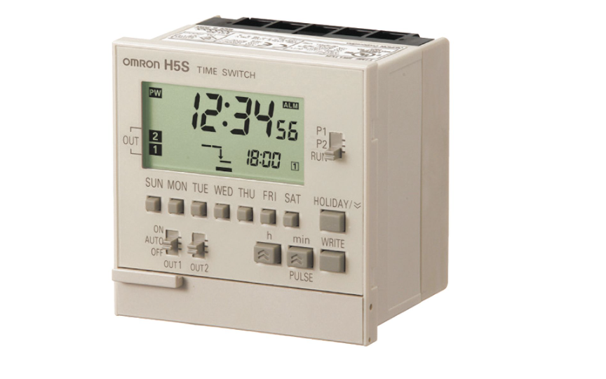 omron h5s  easier, more convenient time switches, with new 4-circuit output and yearly models in add