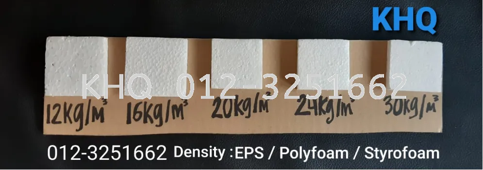 Density  EPS Polystyrene  Polyfoam  Styrofoam