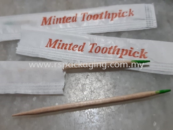 TOOTHPICK WRAPPER WITH MINTED (10,000 PCS)