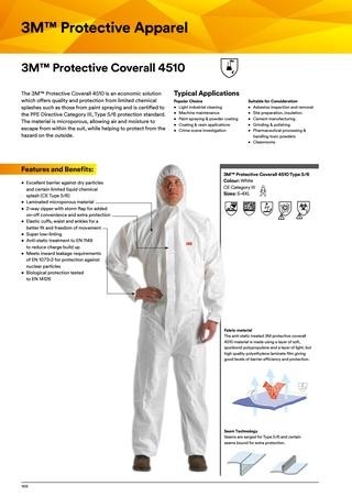 3m 4510 Disposable Coverall Covid 19 Equipments Selangor, Malaysia, Kuala Lumpur (KL), Puchong Supplier, Suppliers, Supply, Supplies | MG HAUS SDN BHD