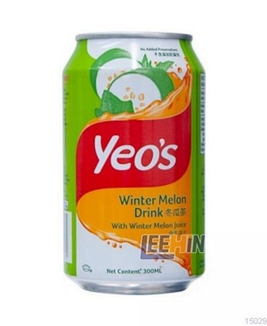 Yeos Can Drink Winter Melon (Tin) 300ml 杨协成冬瓜茶（铁罐）   Soy Bean Milk [15029]