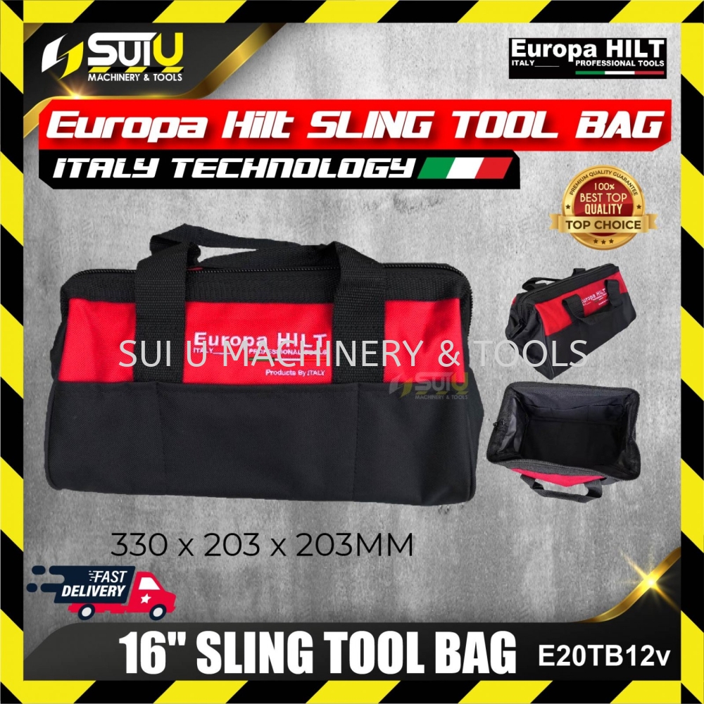 Europa Hilt E20TB12V 16 Sling Tool Bag Backpack / Tool Bag / Pouch Tool  Storage / Trolley Kuala Lumpur (KL), Malaysia, Selangor, Setapak Supplier,  Suppliers, Supply, Supplies
