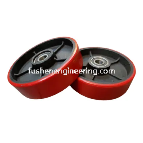 180mm x 50mm PU Wheel c/w bearing (For FUSHEＮ Brand only)