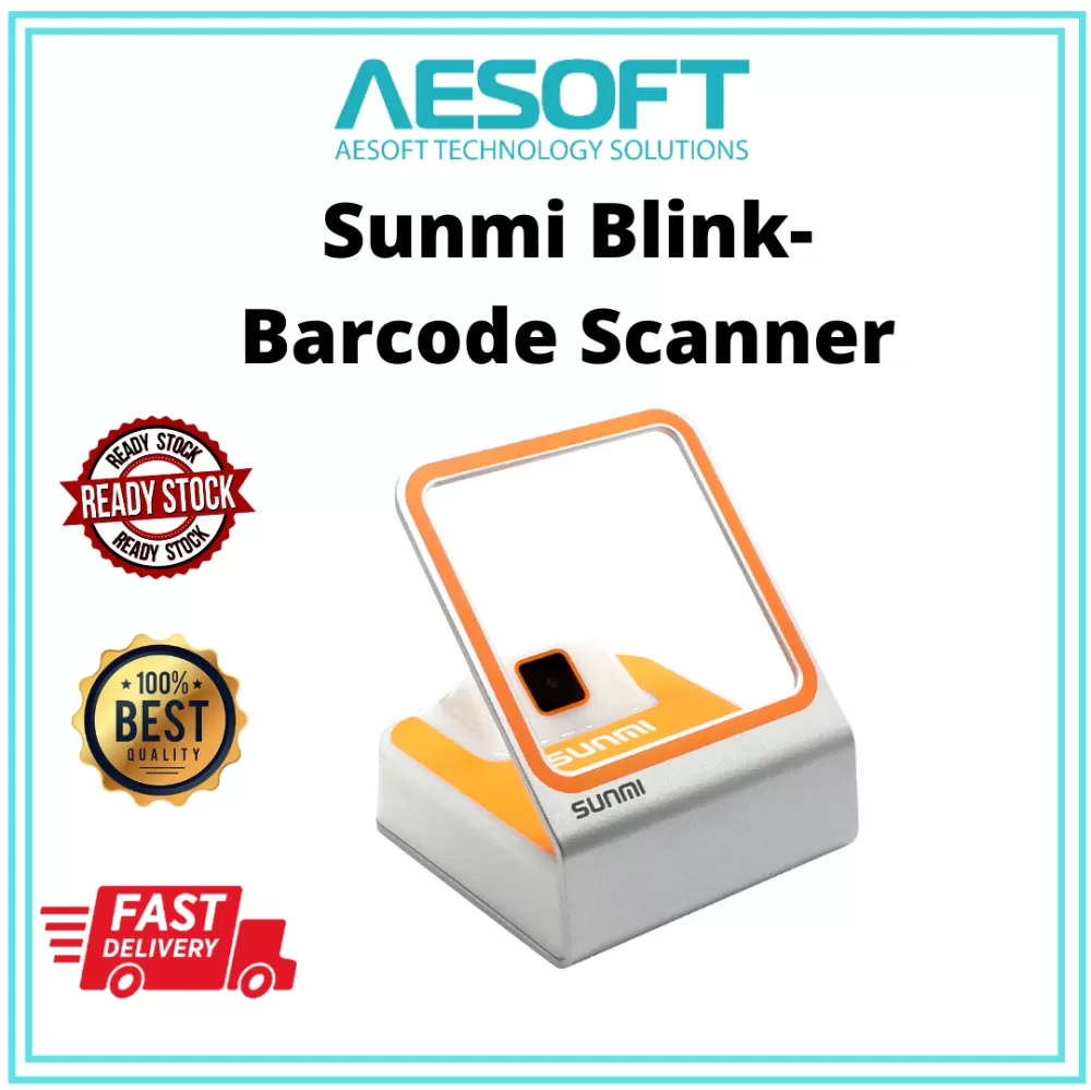 Sunmi Blink-Barcode Scanner POS PERIPHERALS BARCODE SCANNER Selangor,  Malaysia, Kuala Lumpur (KL), Klang Supplier, Suppliers, Supply, Supplies |  AESOFT TECHNOLOGY (M) SDN. BHD.
