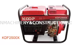 'KOOP' Open Frame Diesel Generator KDF2500X