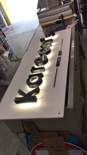 3d LED boxup Signboard At Selangor