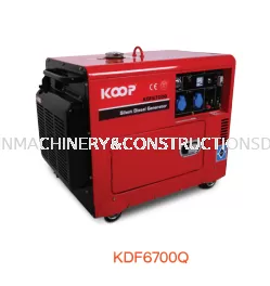 Low Noise Diesel Generator KDF6700Q