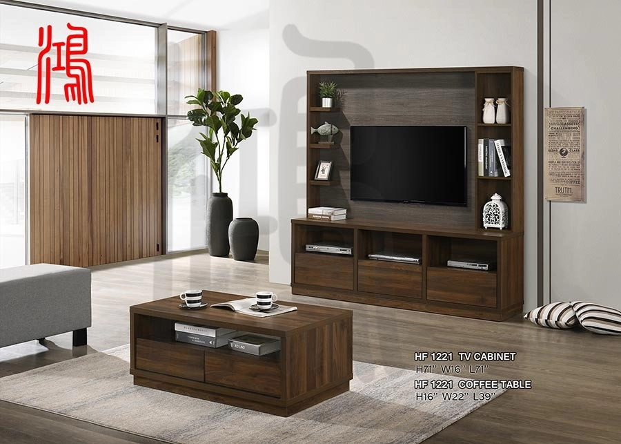 HF 1221 TV Cabinet + Coffee Table