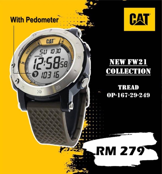 CATERPILLAR OP-167-29-249 ORIGINAL MENS WATCH CATERPILLAR Selangor, Malaysia, Kuala Lumpur (KL), Shah Alam Supplier, Suppliers, Supply, Supplies | CLOCK FAMILY ENTERPRISE