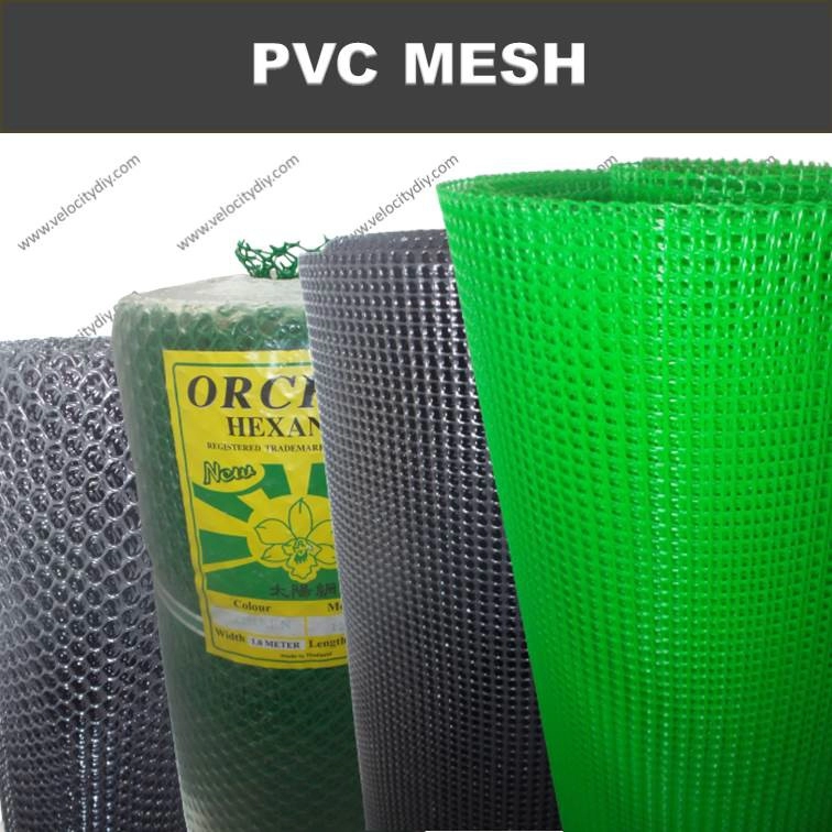 塑料网/PVC网）PVC Mesh/PVC Netting/Fencing/Bird Cage/Pet Cage