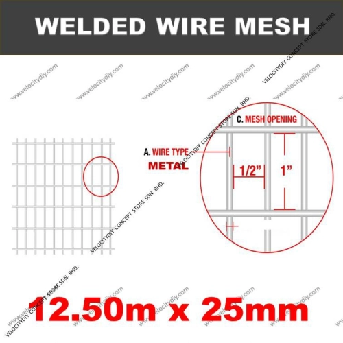 1/2"x1"x45ft 19#