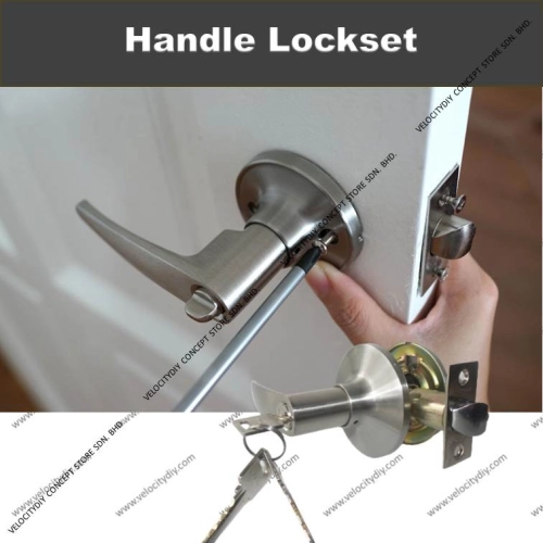 （房门锁/大门锁）Handle Lockset/Cylindrical Lock,Door Lock,Room Lock,Mangga Pintu 60mm-70mm