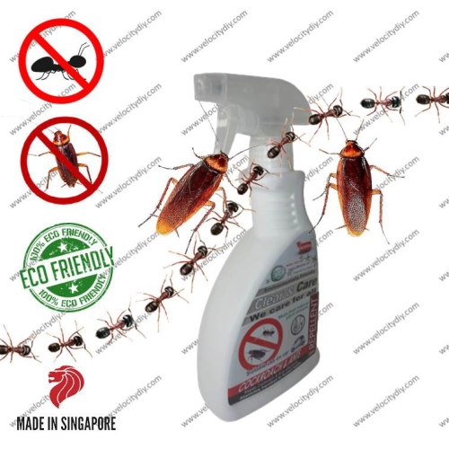 （驱赶蟑螂与蚂蚁）Heifer Cockroach & Ant Repellent/Halau Lipas Dan Semut 450ml Made In Singapore