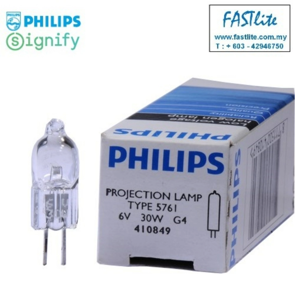 Philips 5761 6v 30w G4 410849 Microscope Projection Lamp (made In Germany)  PHILIPS / SIGNIFY Philips Best Priced Items Kuala Lumpur (KL), Malaysia,  Selangor, Pandan Indah Supplier, Suppliers, Supply, Supplies | Fastlite  Electric Marketing