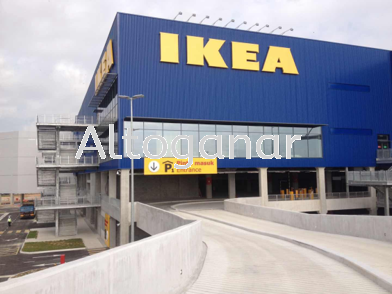 Ikea Bt. Kawan Project Building Sign Selangor, Malaysia, Kuala Lumpur (KL), Puchong Supplier, Suppliers, Supply, Supplies | Altoganar Resources Marketing Sdn Bhd